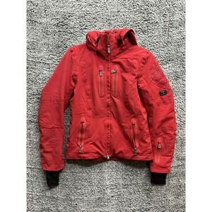 Bogner Cosmopolitans Crane Crimson Red Ski‎ Jacket Size 4